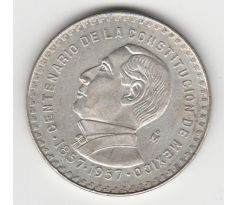 1 peso 1957 Mexiko pamätná minca