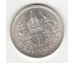 1 koruna 1893 Rakúsko Uhorsko