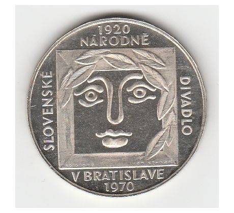 25 Kčs 1970 SND PROOF /02/
