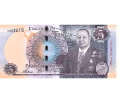 5 pa anga 2015 Tonga