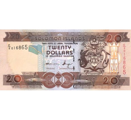 20 dollar 2004-2011 Šalamúnové Ostrovy