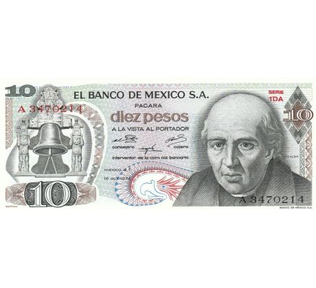 10 pesos 1974 Mexiko