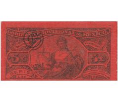 5 centov 1914 Mexiko / kartóny