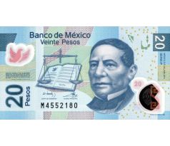 20 pesos 2006-18 Mexiko