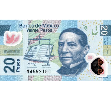 20 pesos 2006-18 Mexiko