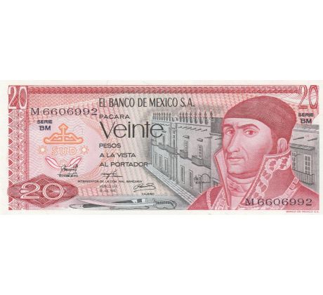 20 pesos 1973 Mexiko