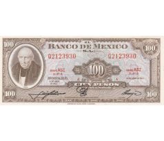 100 pesos 1963 Mexiko