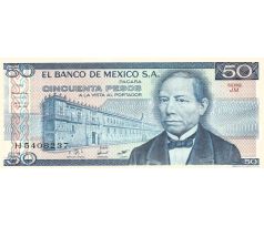 50 pesos 1981 Mexiko