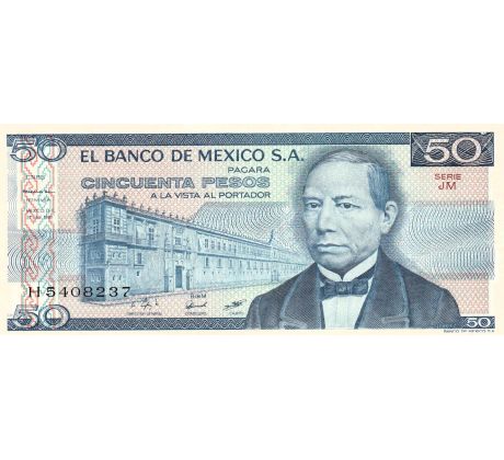 50 pesos 1981 Mexiko
