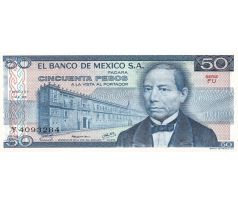 50 pesos 1978-79 Mexiko