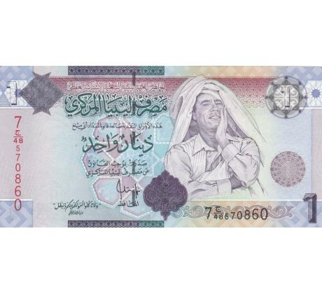 1 dinar 2009 Líbya