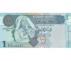 1 dinar 2004 Líbya