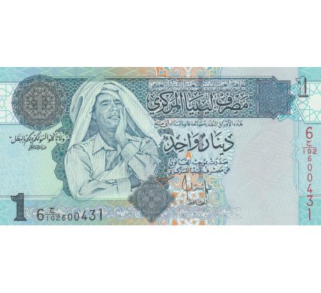 1 dinar 2004 Líbya