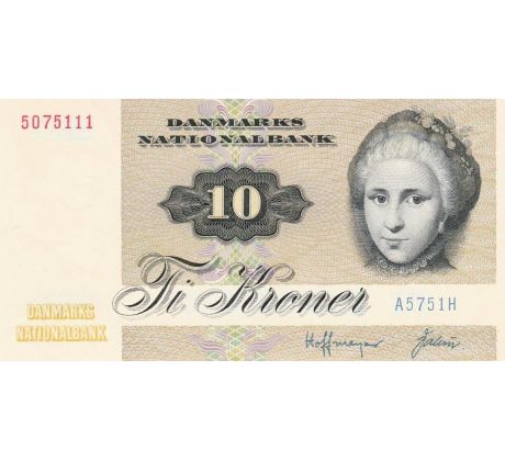 10 kroner 1975 Dánsko