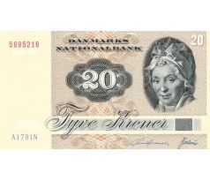 20 kroner 1979 Dánsko