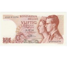 50 francs 1966 Belgicko