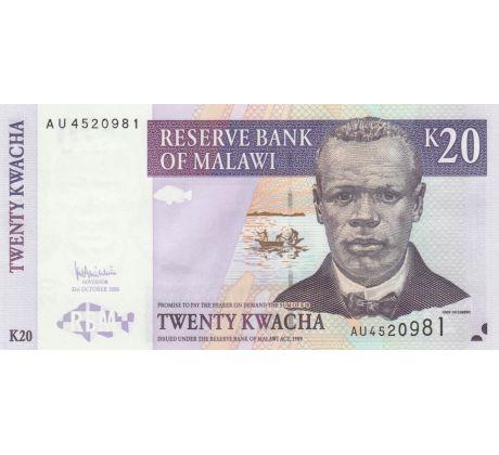 20 kwacha 2006 Malawi