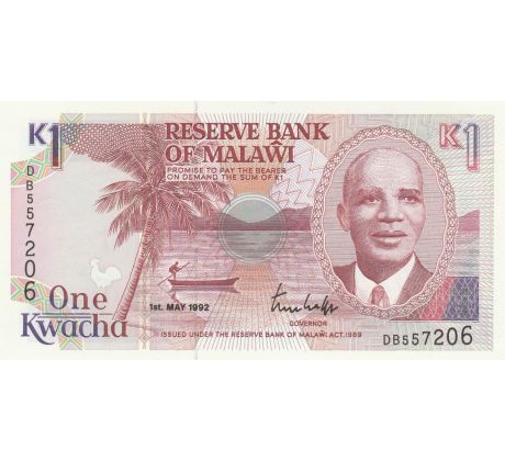 1 kwacha 1992 Malawi