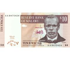 10 kwacha 1997 Malawi