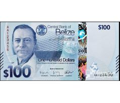 100 dollar 2025 Belize