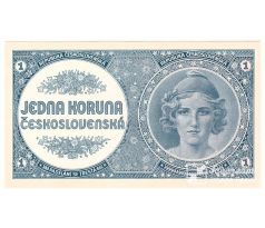 1 koruna 1946 perforácia 3md