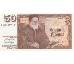 50 kronur 1961 Island