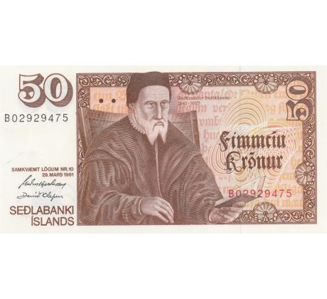 50 kronur 1961 Island