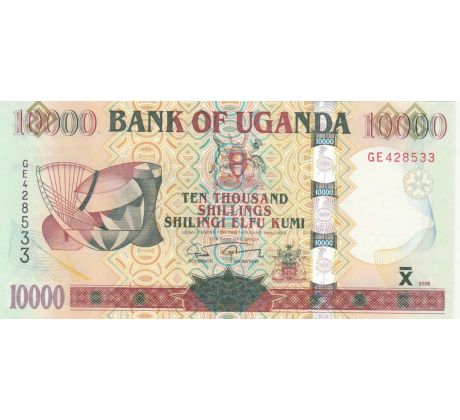 10 000 shillings 2009 Uganda