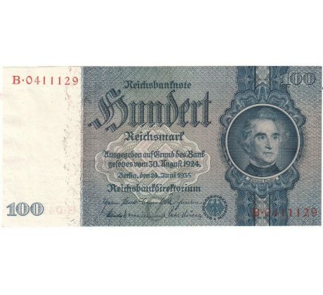 100 rísškych mariek 1935 Nemecko /03/