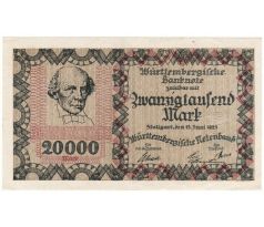 20 000 mariek 1923 Nemecko