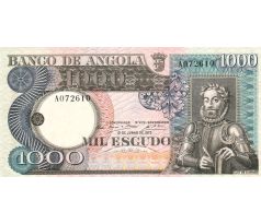 1000 escudos 1973 Angola