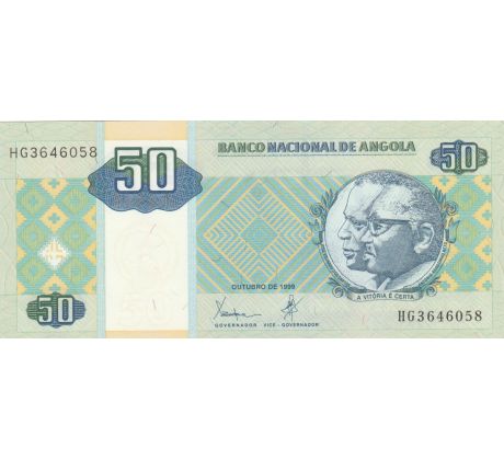 50 kwanzas 1999 Angola
