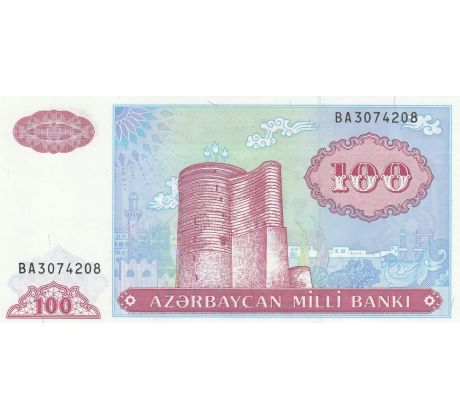100 manat 1999 Azerbajdžan /02/