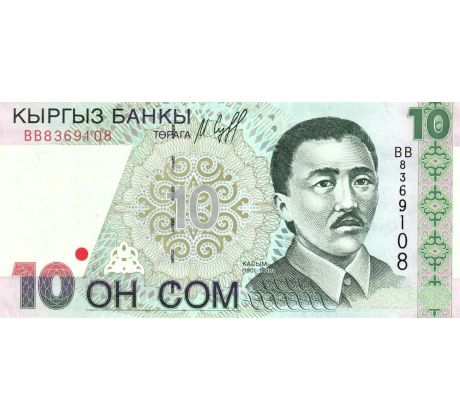 10 som 1997 Kirgizsko