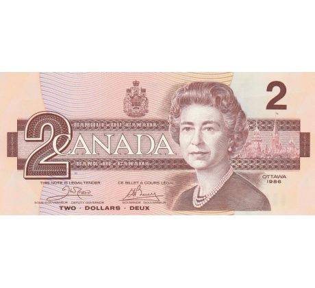 2 dollar 1986 Kanada