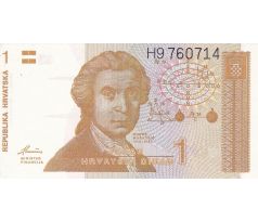 1 dinár 1993 Chorvátsko