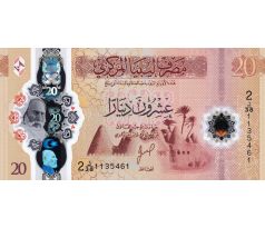 20 dinar 2025 Líbya