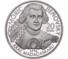 20€ 2026 Móric Beňovský PROOF