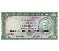 100 escudos 1976 Mozambik