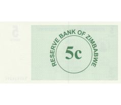 5 centov 2006 Zimbabwe