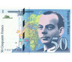 50 frankov 1997 Francúzsko
