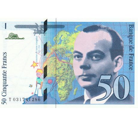 50 frankov 1997 Francúzsko