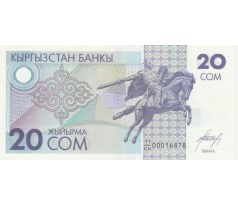 20 som 1993 Kirgizsko