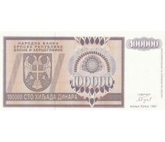 100 000 dinara 1993 Bosna Hercegovina
