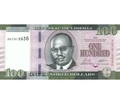 100 dollar 2022 Libéria