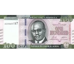 100 dollar 2021 Libéria