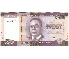 20 dollar 2022 Libéria /04/
