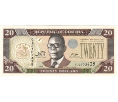 20 dollar 2011 Libéria