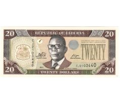 20 dollar 2011 Libéria /02/
