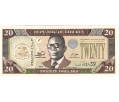 20 dollar 2011 Libéria /03/